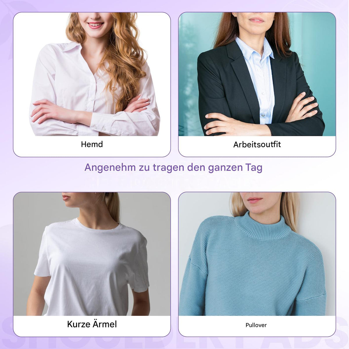 Unsichtbare Silikon-Schulterpolster für jedes Outfit