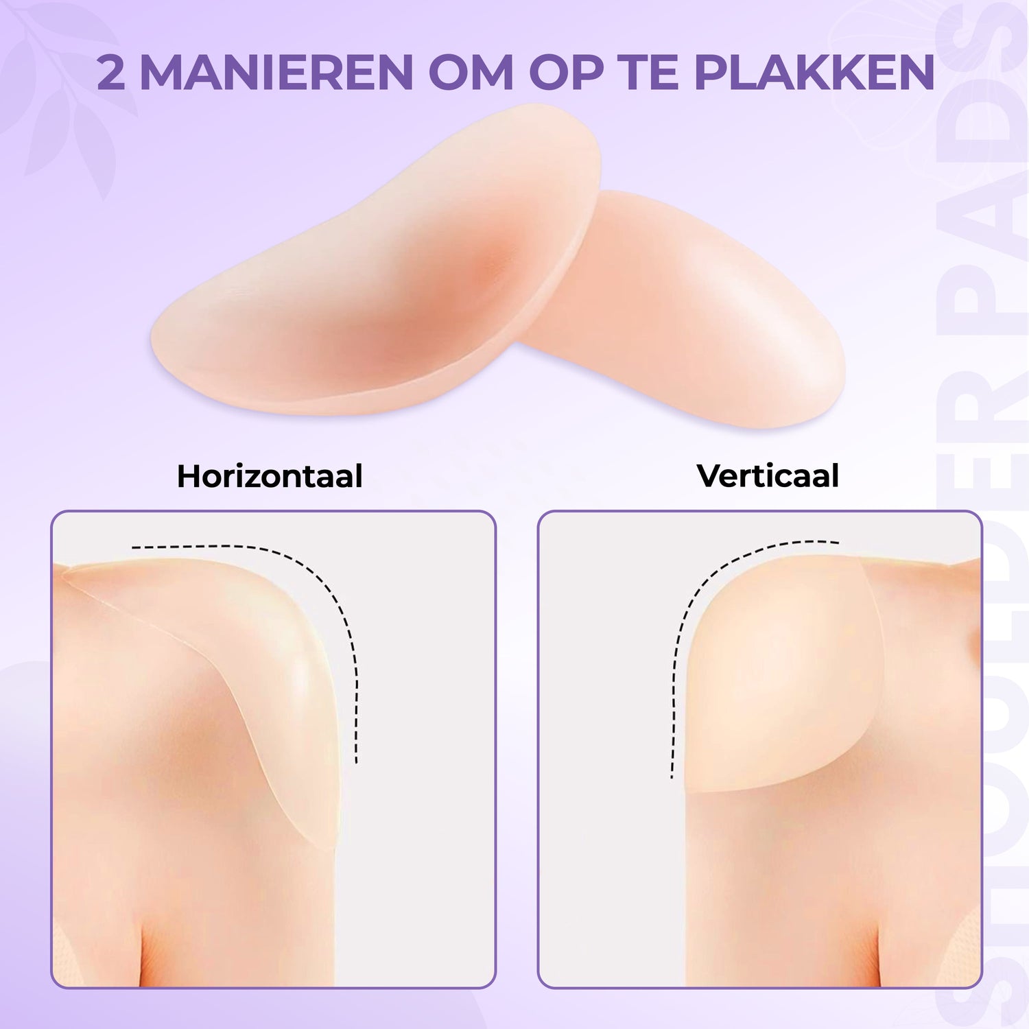 Schouder vulling pads