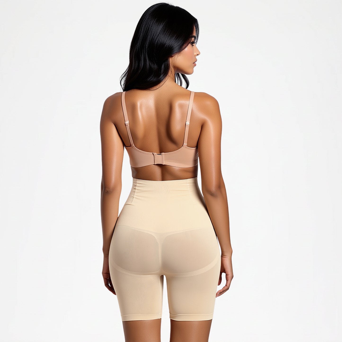 Shaper short beige