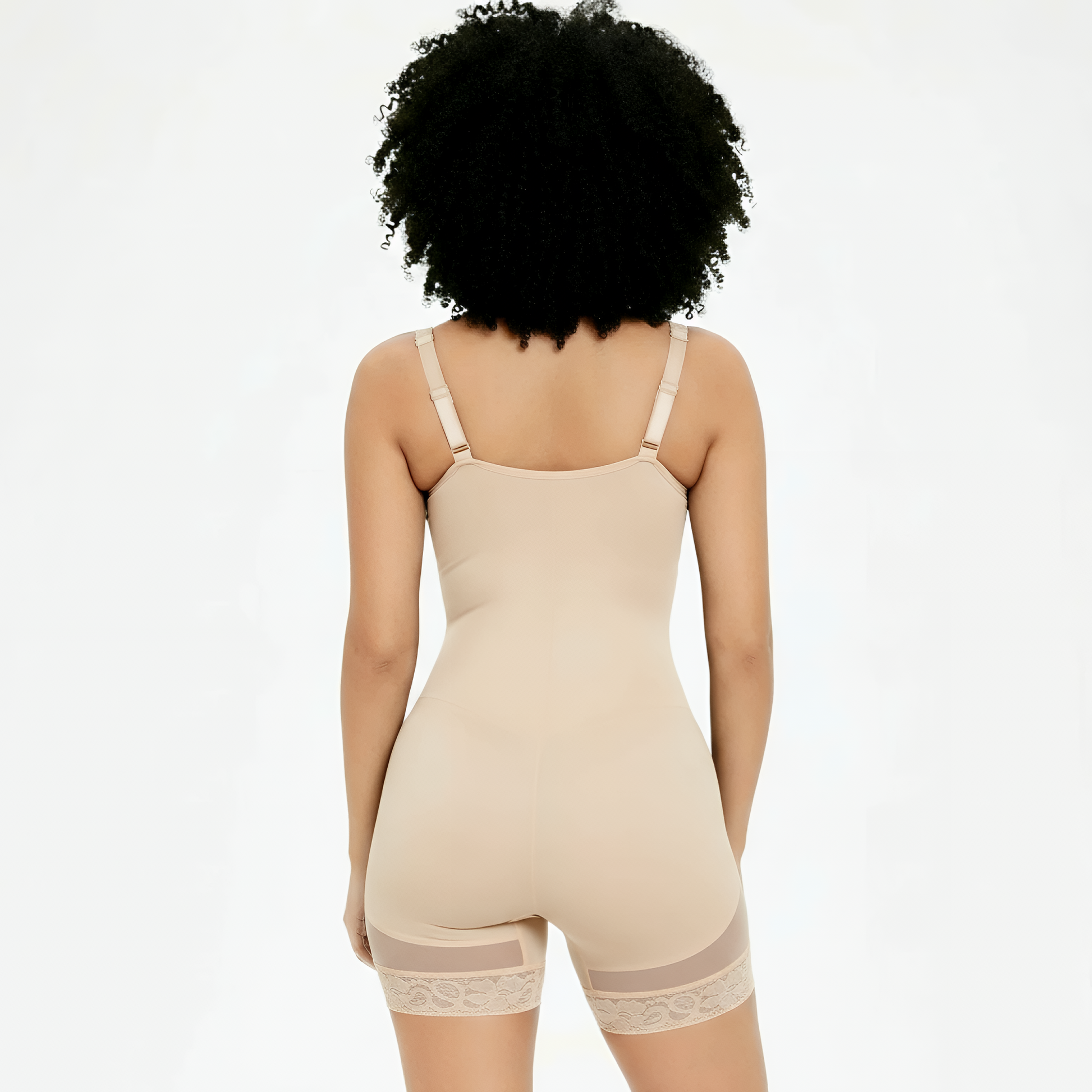 Shapewear bodysuit beige