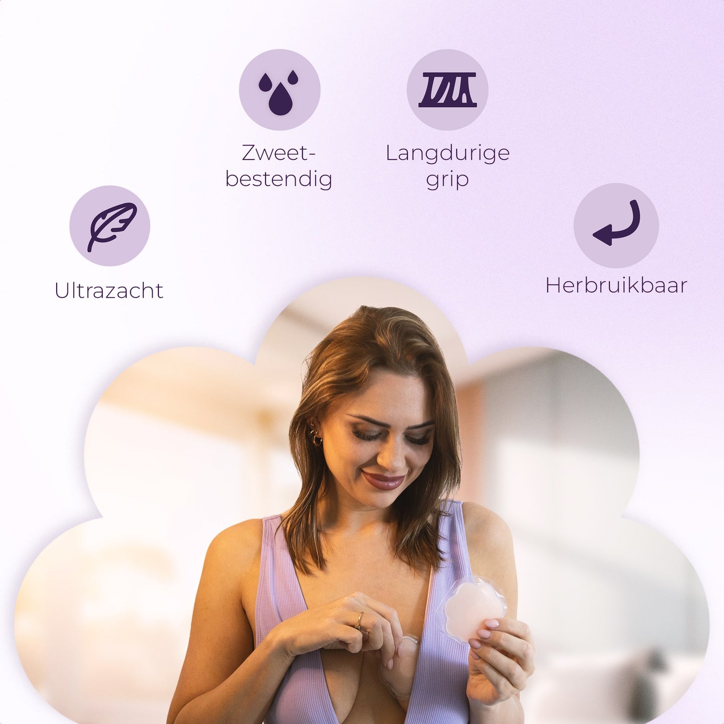 Siliconen tepelplakkers