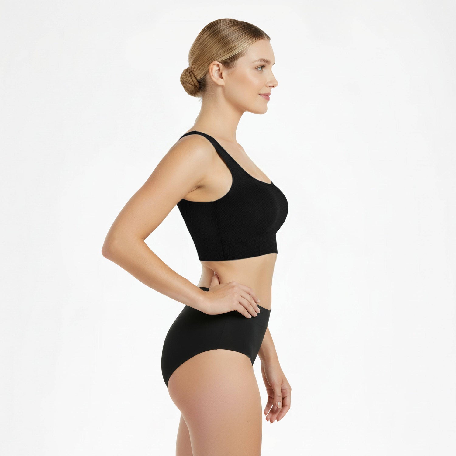 Bequemer Sport-BH mit U-förmigem Rücken