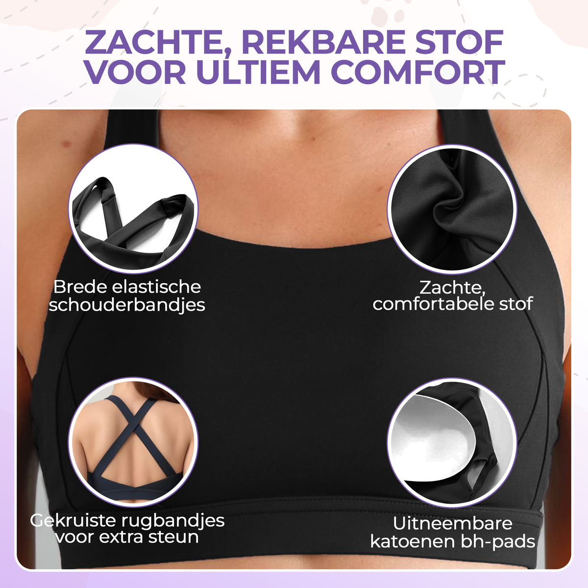 Atmungsaktiv und stützend