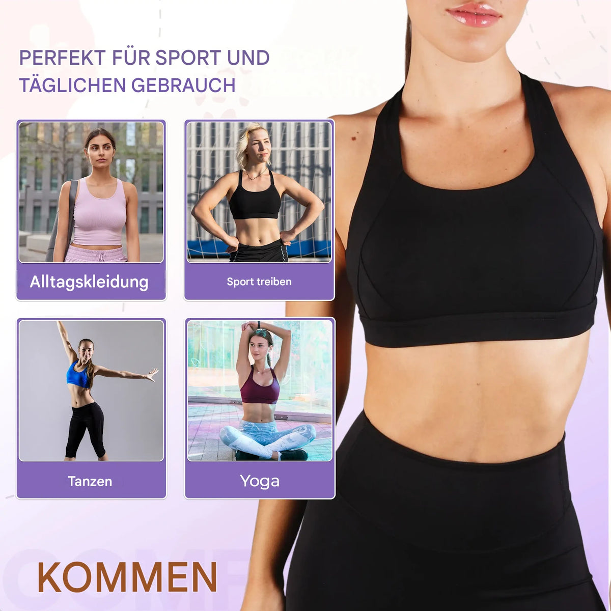 Perfekt für Sport und den Alltag