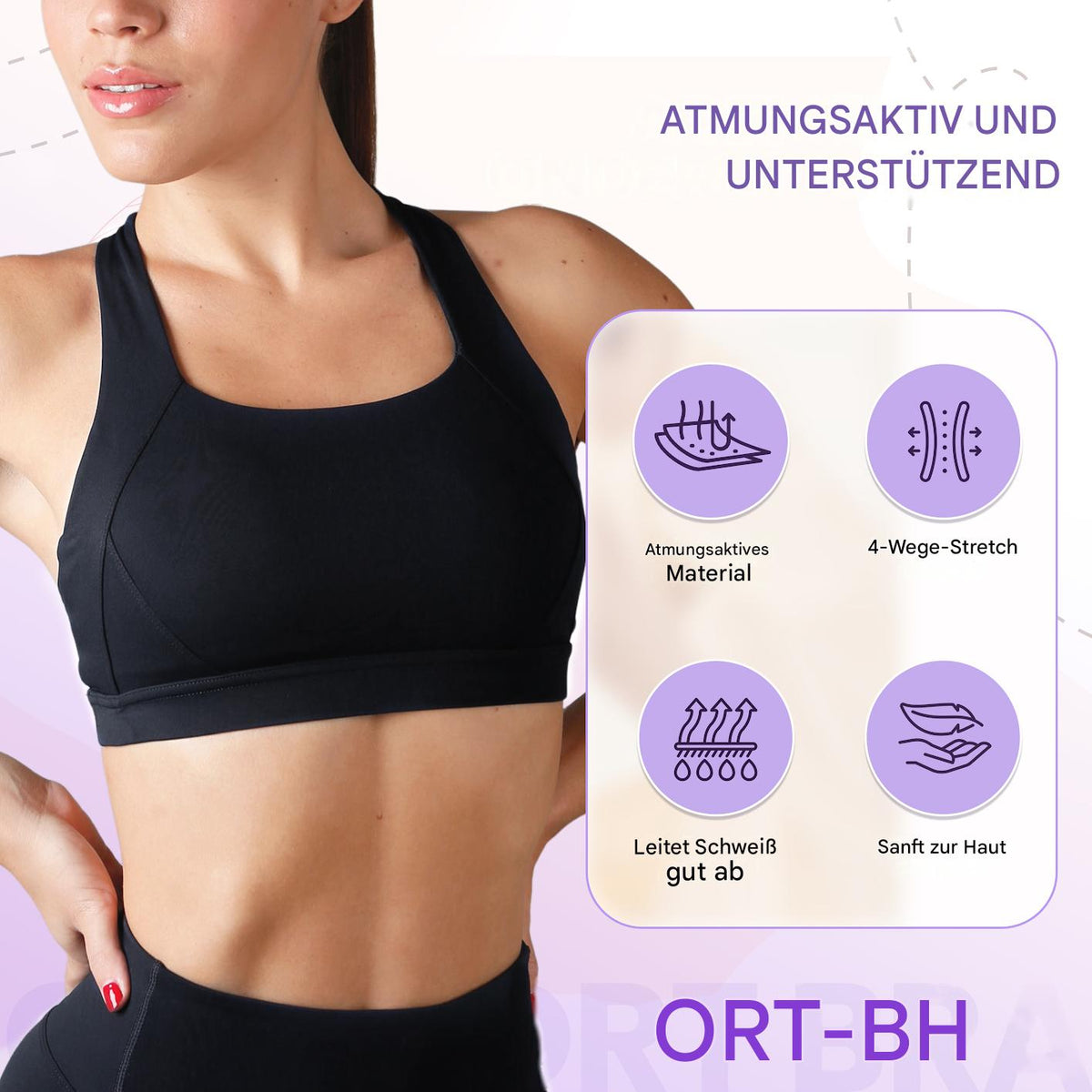 Weicher, elastischer Stoff für ultimativen Komfort