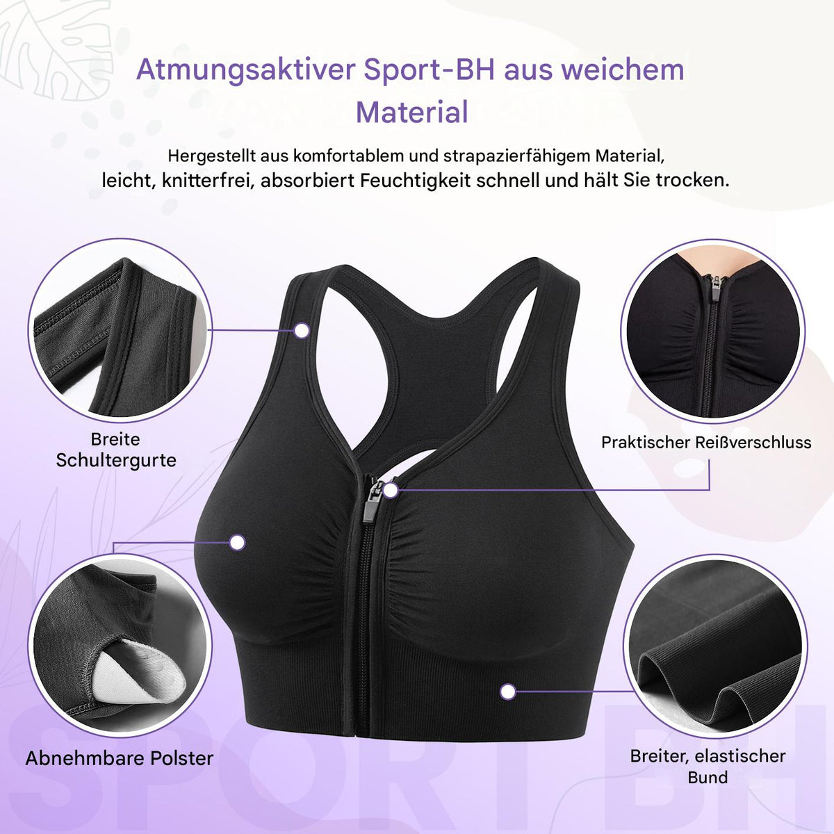 Der Sport-BH, der mit dir mitbewegt