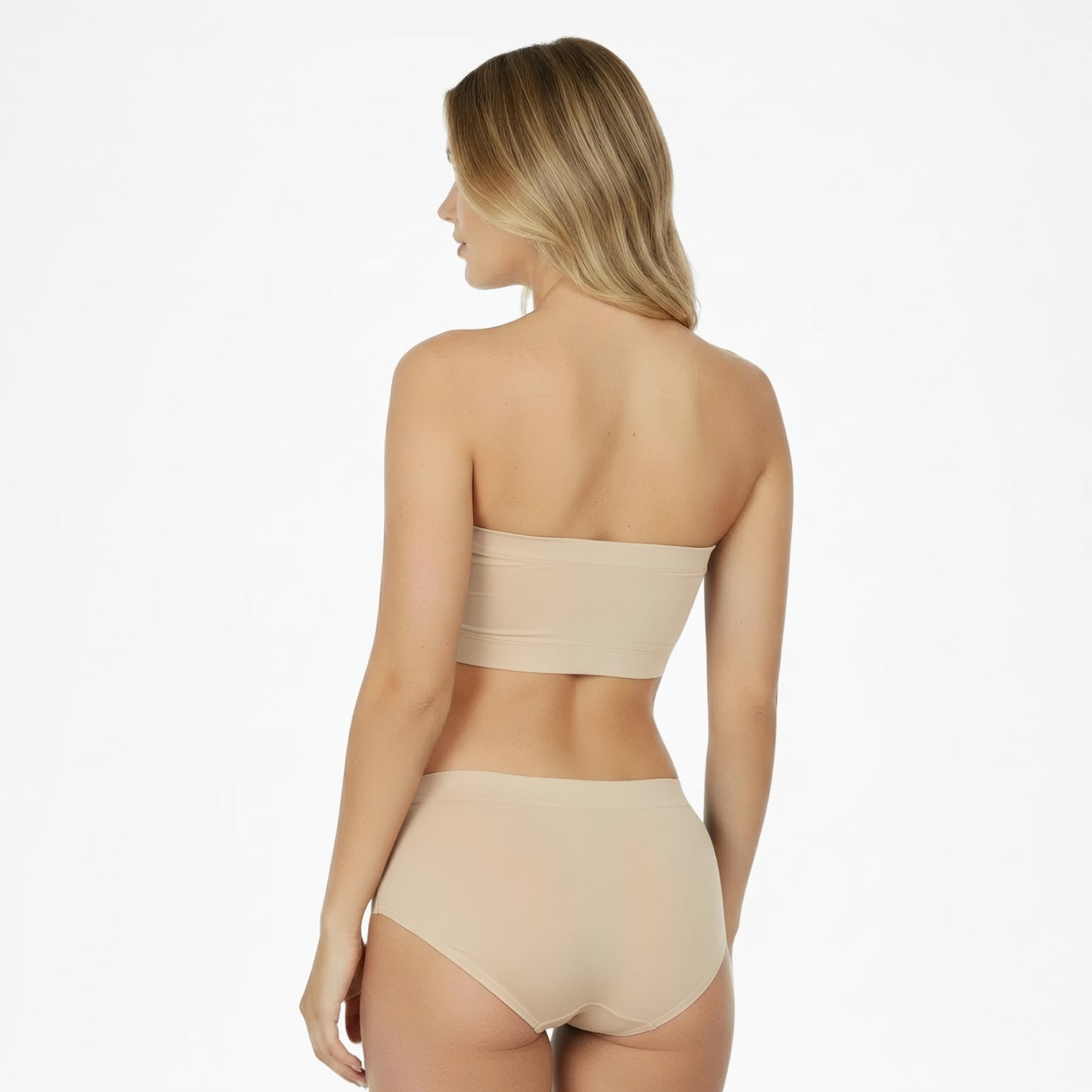 Strapless bh beige