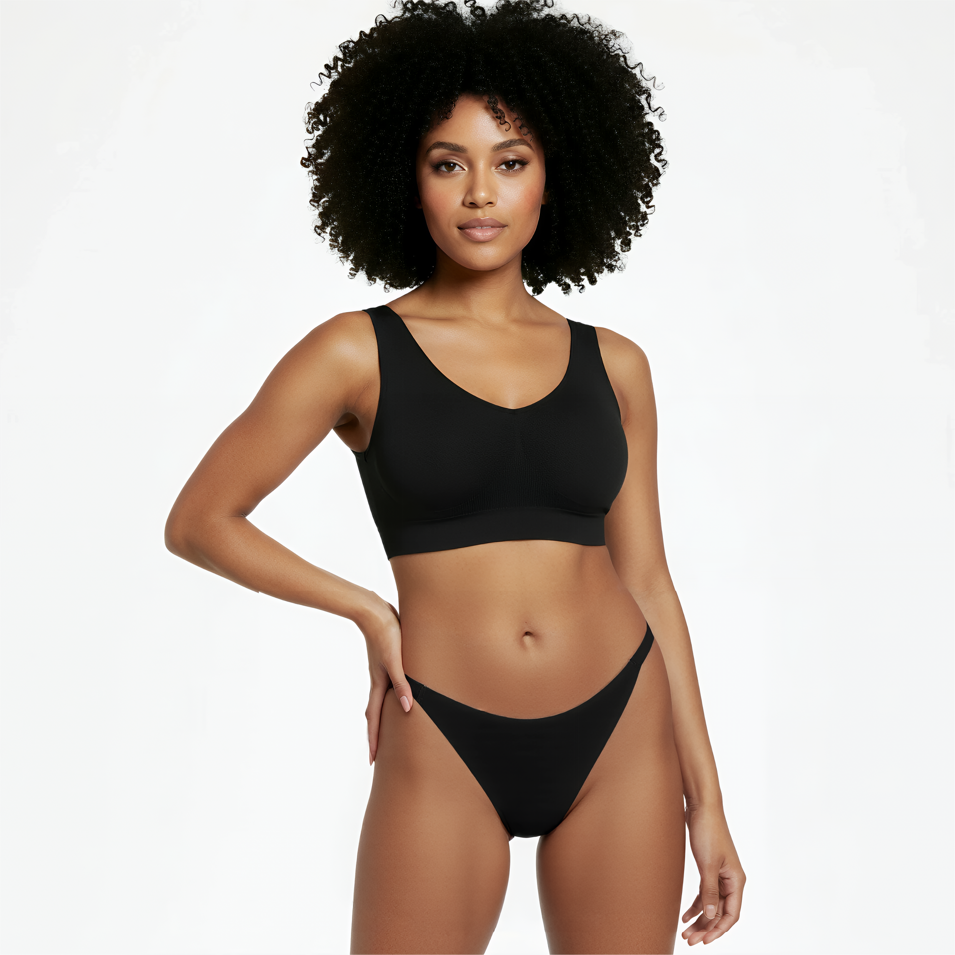 String naadloos zwart