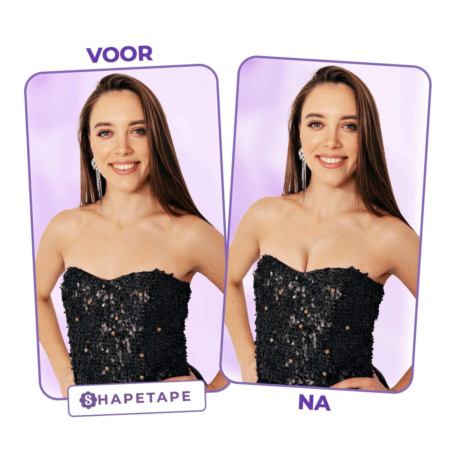 Brusttape + Silikon-Nippel-Überzüge