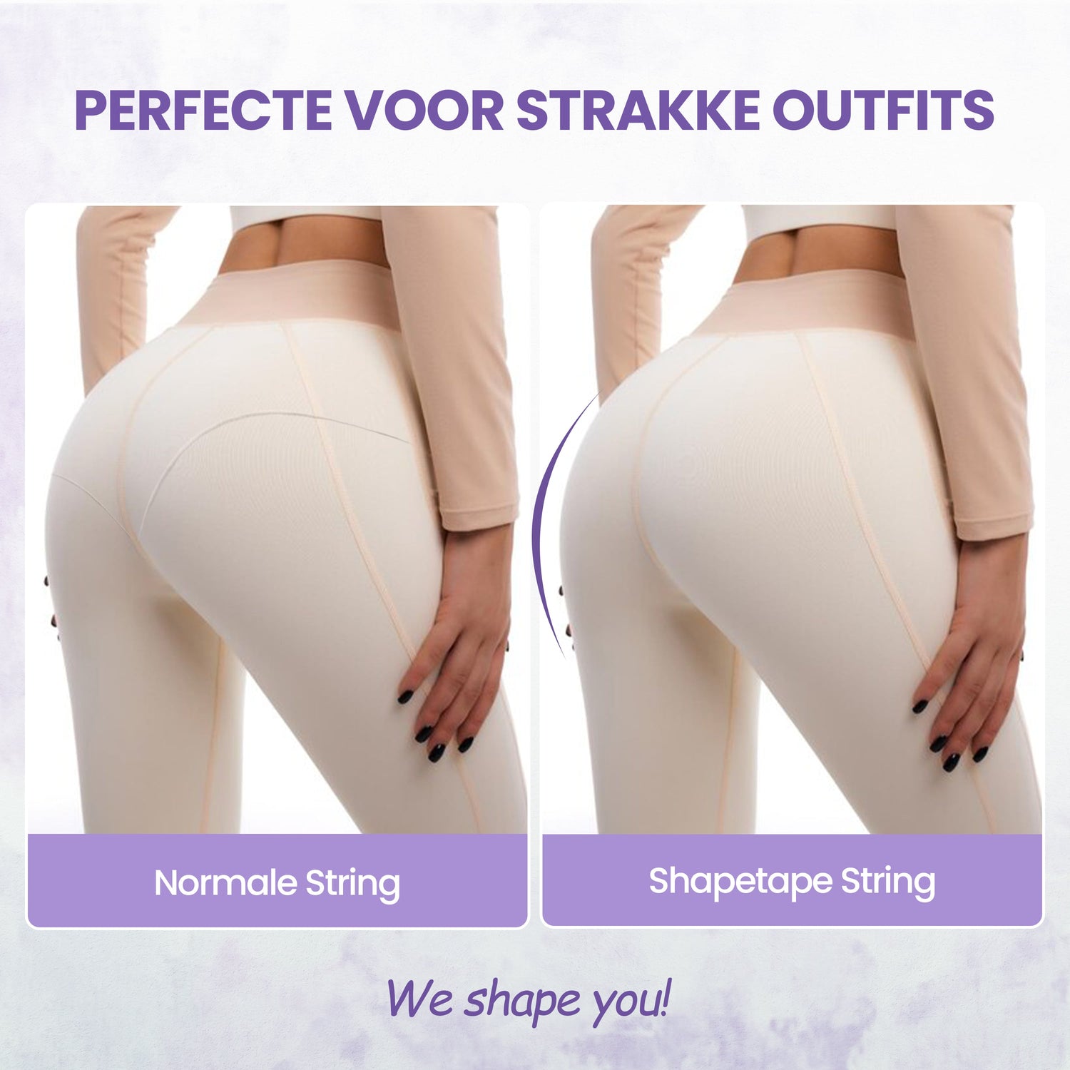 Naadloze dames string