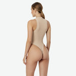 Ärmelloser Body mit Schnürung