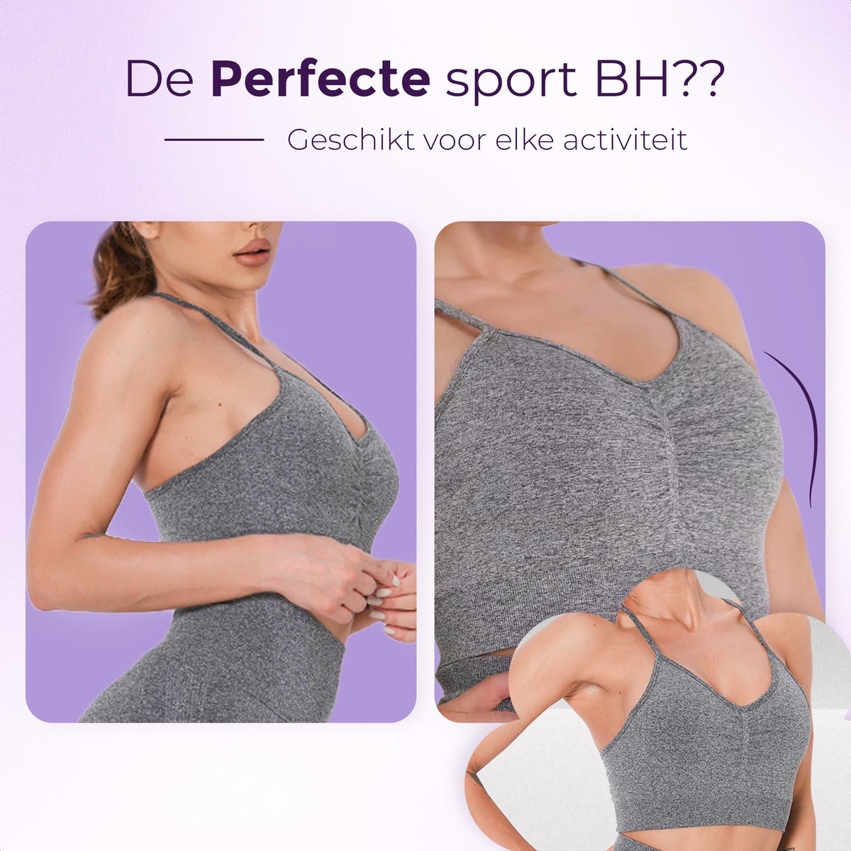De perfecte sport bh voor elke activiteit