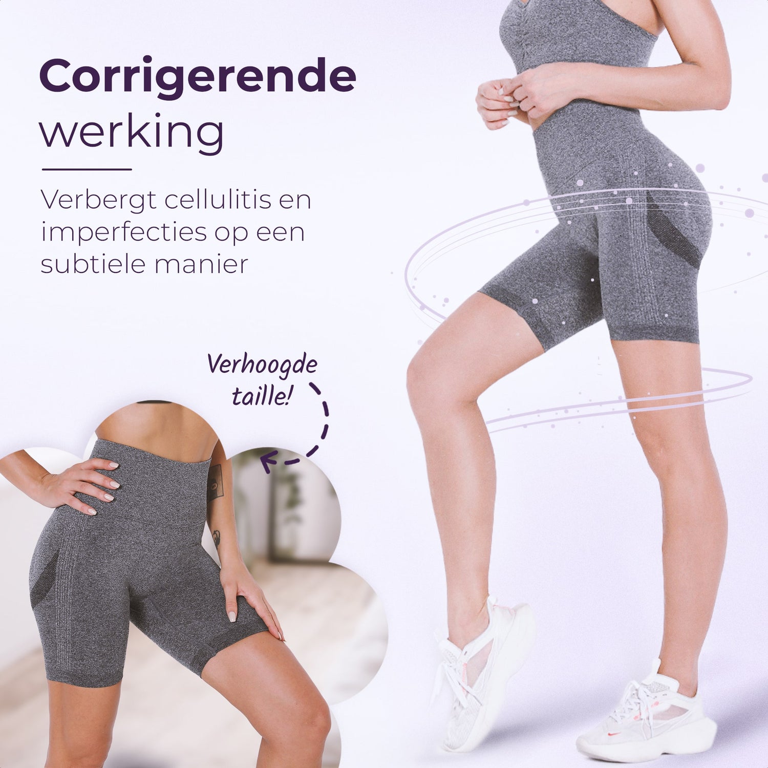 Sport broekje high waist