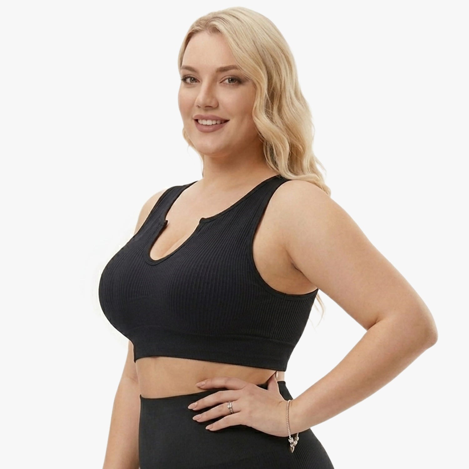 Nahtloser Korrigierender Croptop