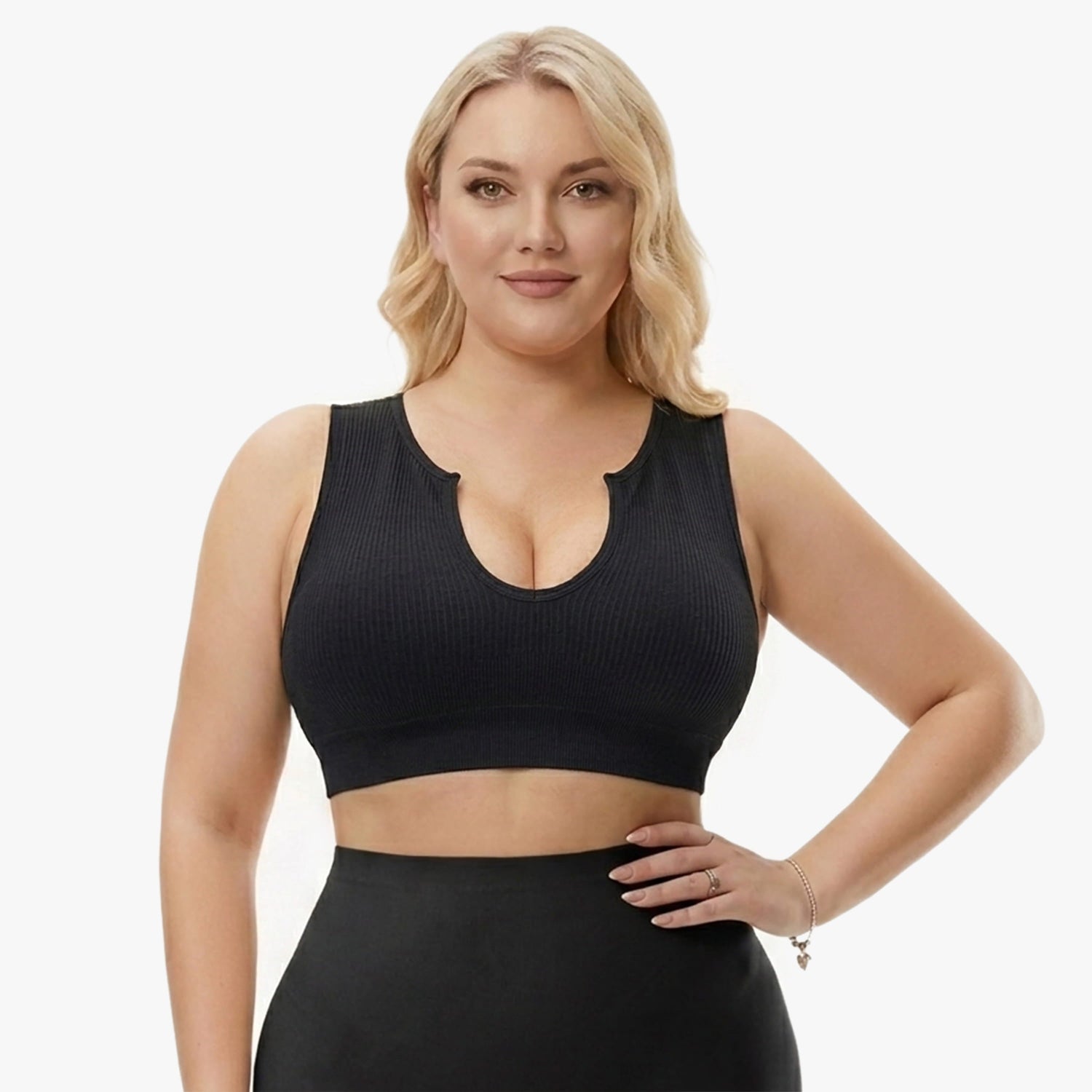 Nahtloser Korrigierender Croptop