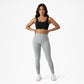 sportlegging grijs hoge taille