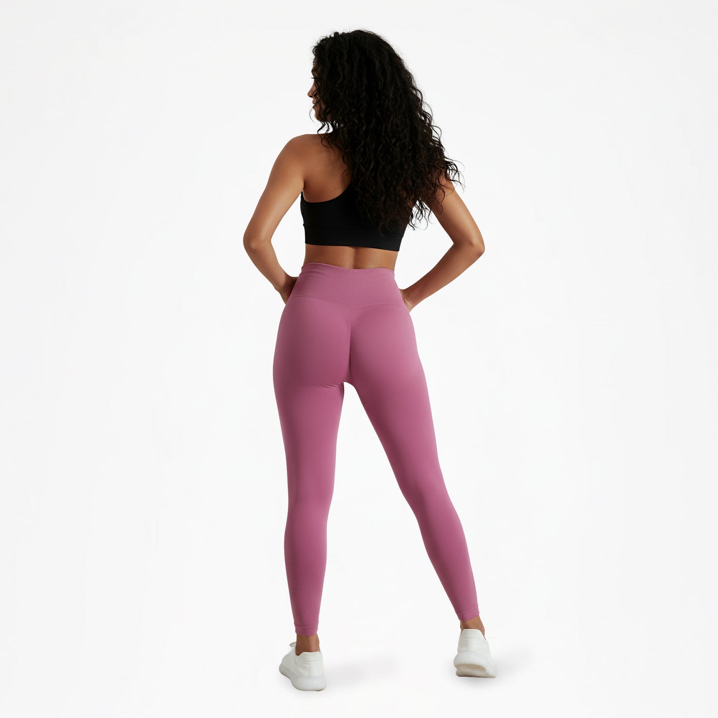 sportlegging roze highwaist