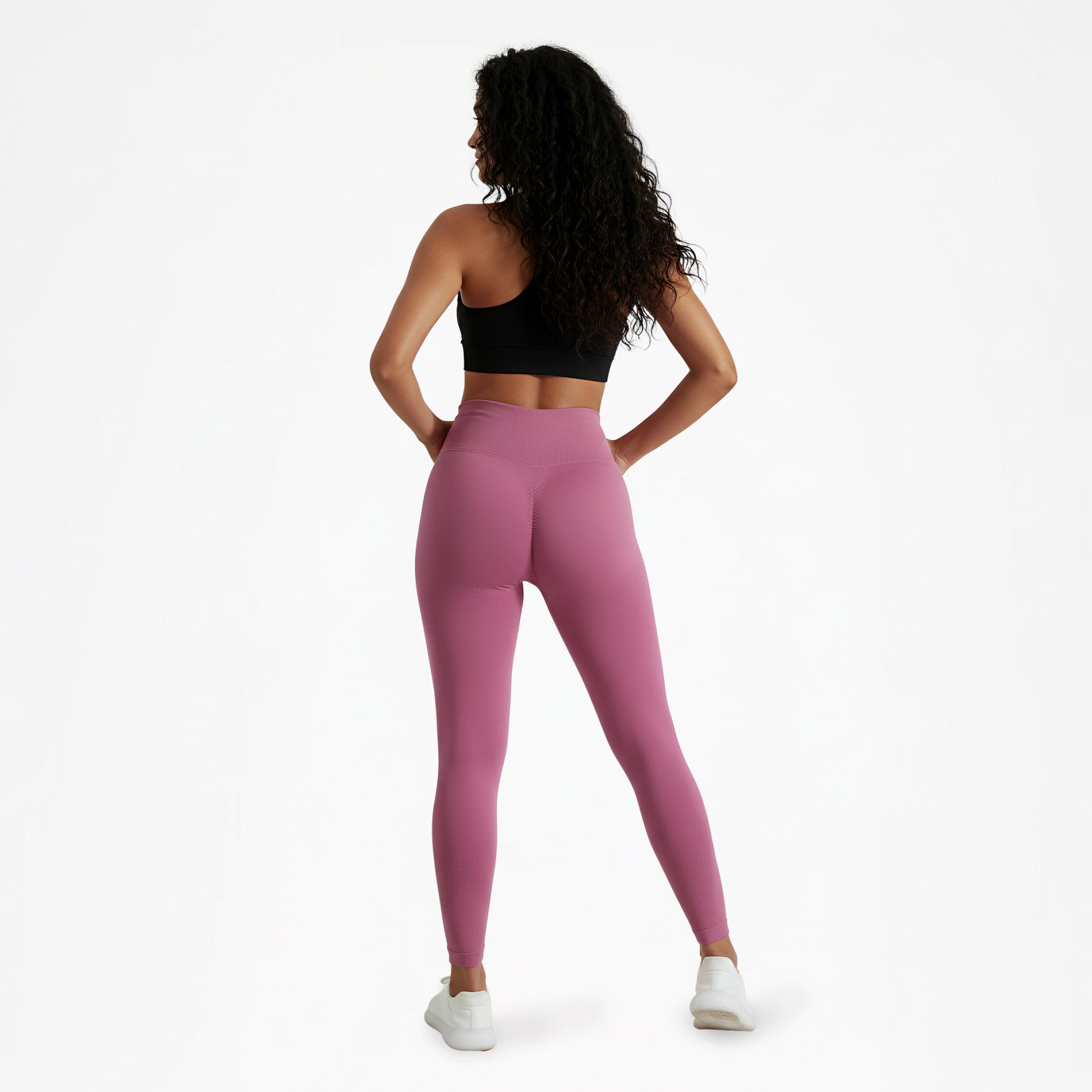 sportlegging roze highwaist