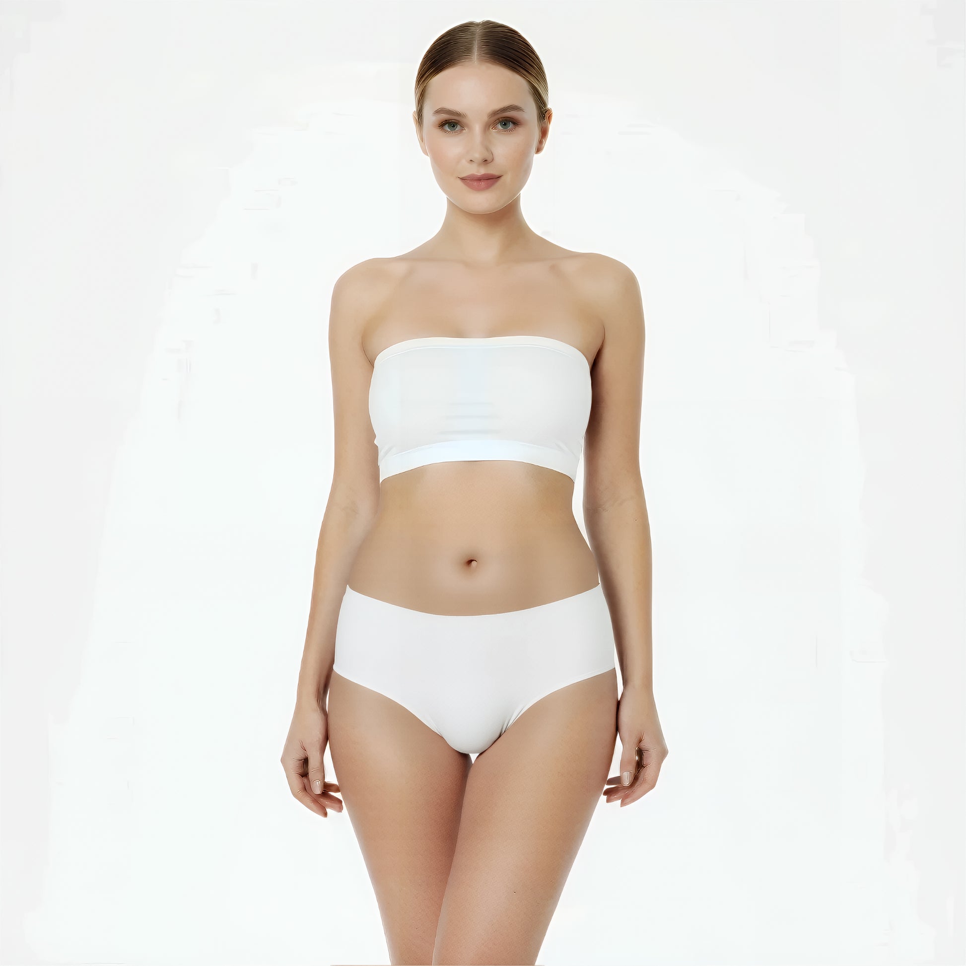 witte string naadloos